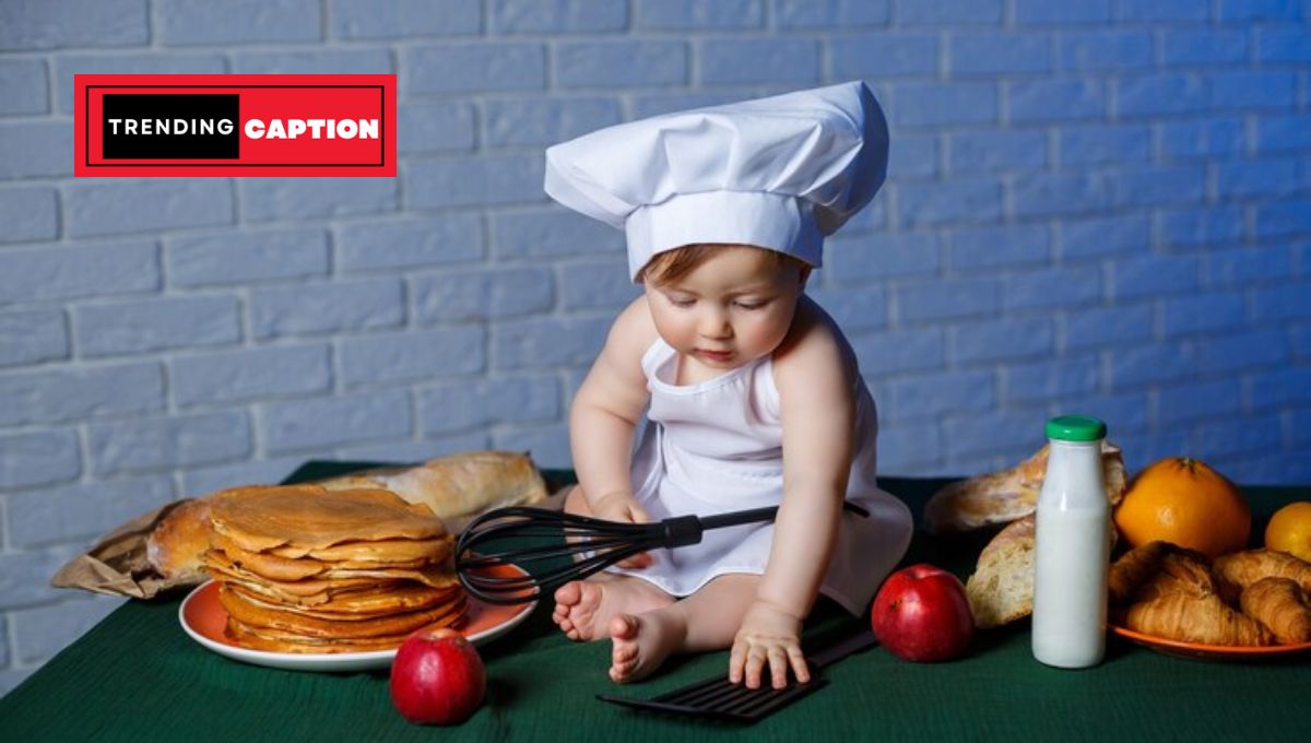 225 Baby Chef Photoshoot Captions For Instagram