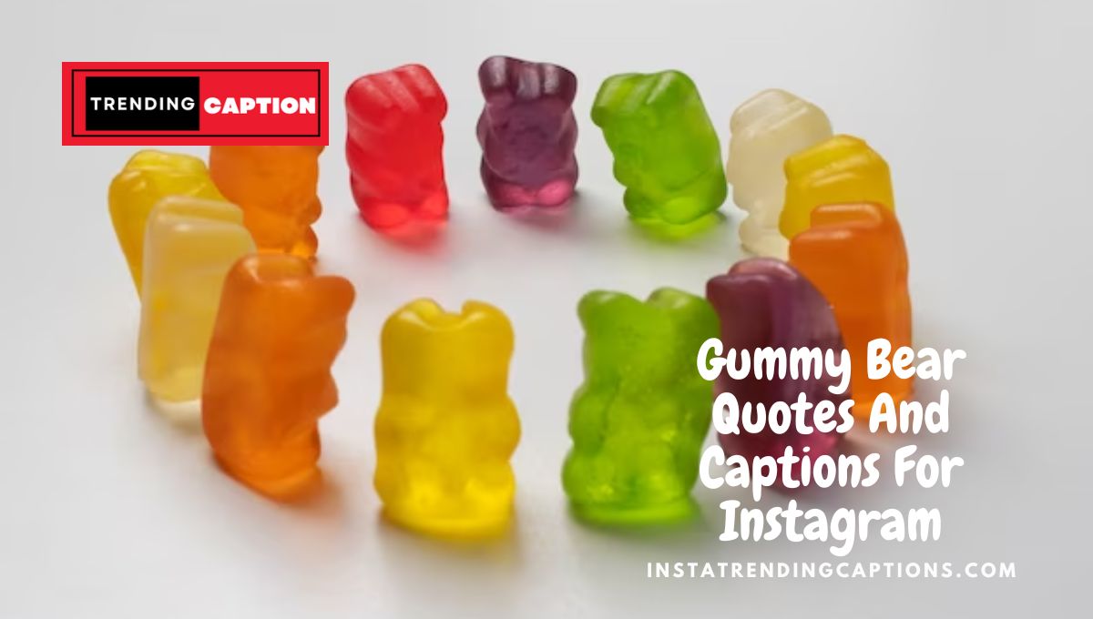 145 Best Gummy Bear Quotes And Captions For Instagram